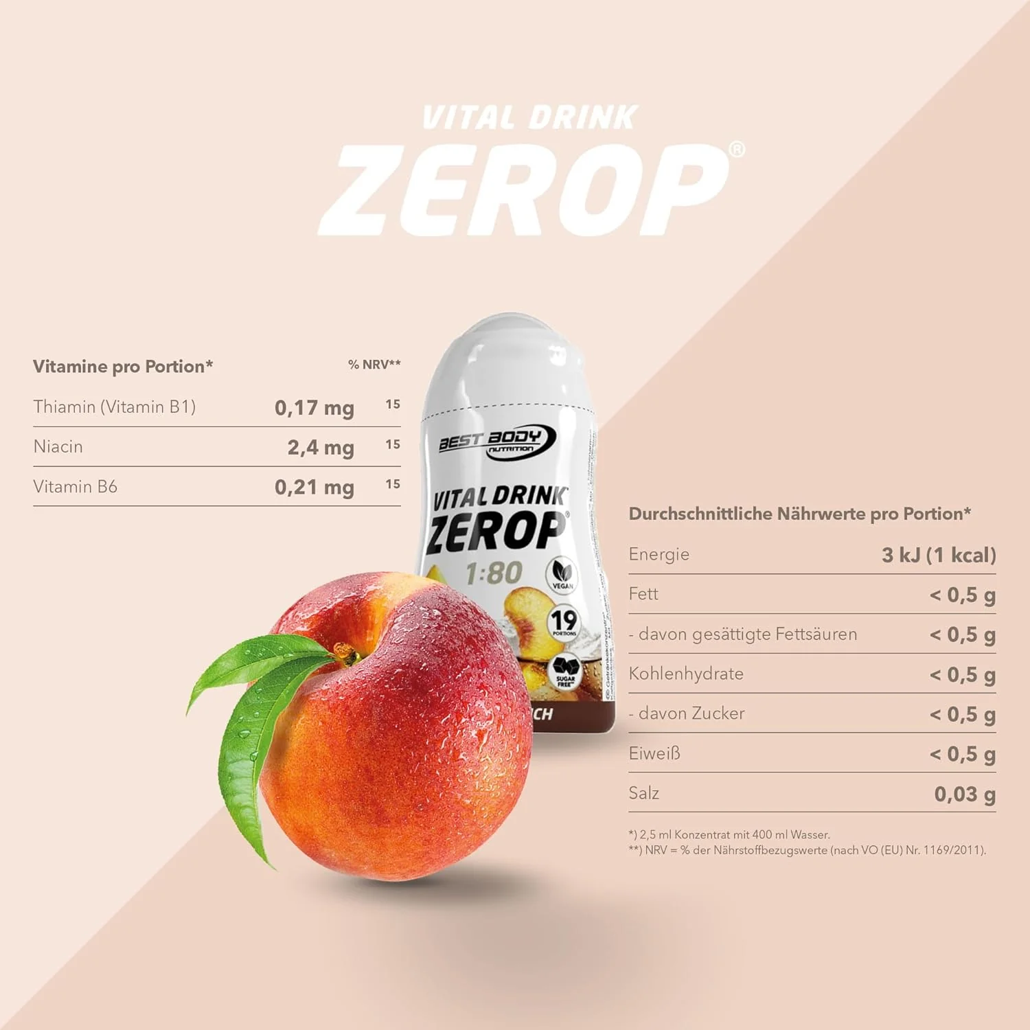 Vital Drink Zerop Mix Tray (6x48ml) - Image 7