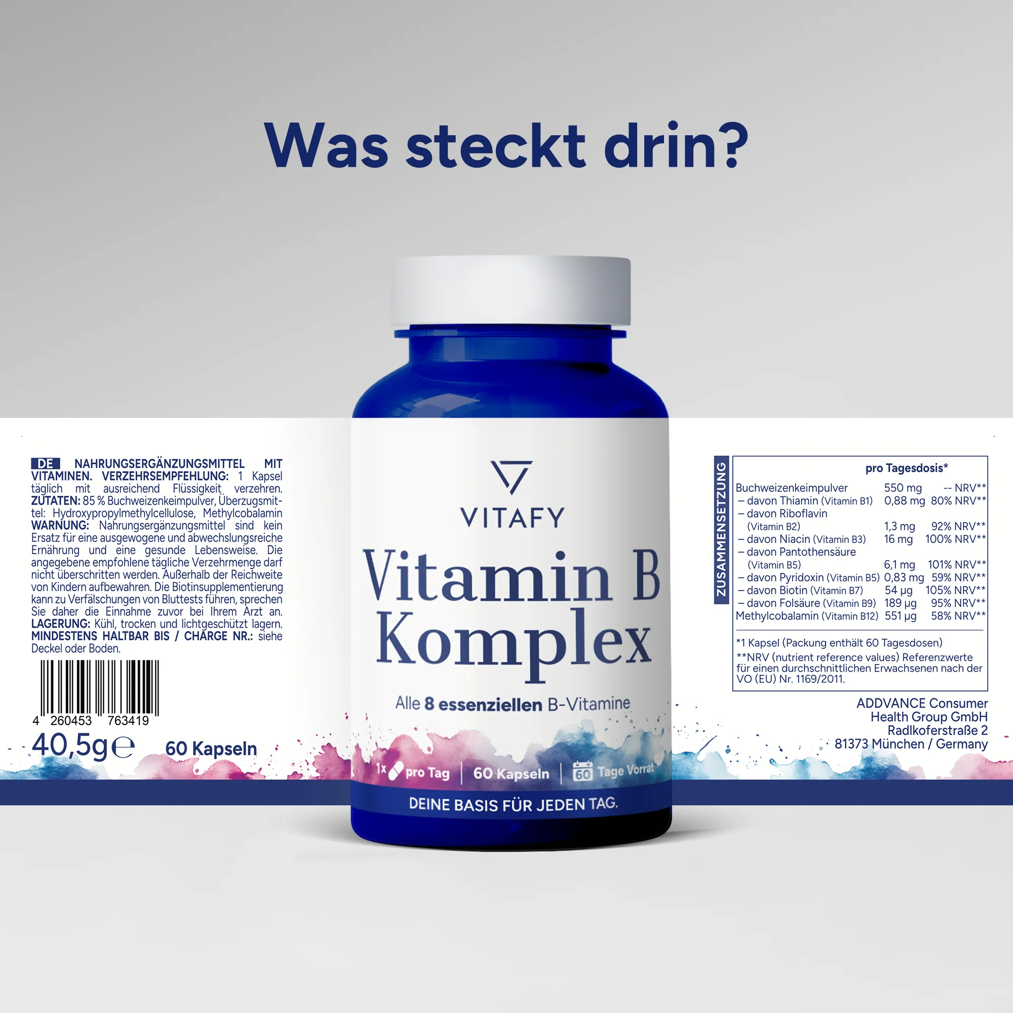 Vitamin B Komplex (60 Kapseln) - Image 6