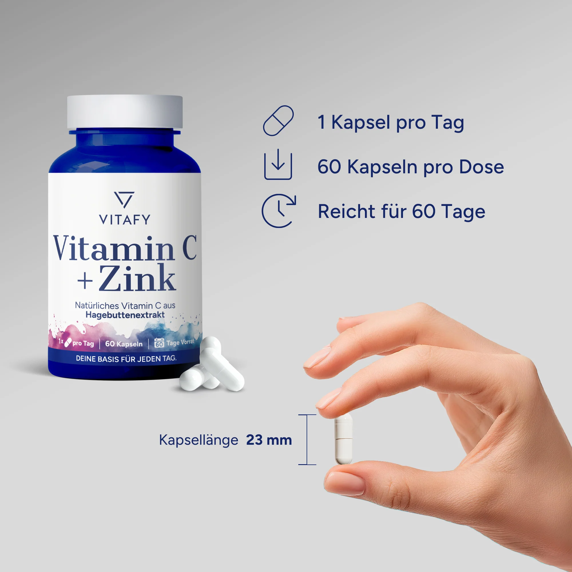 Vitamin C + Zink (60 Kapseln) - Image 5