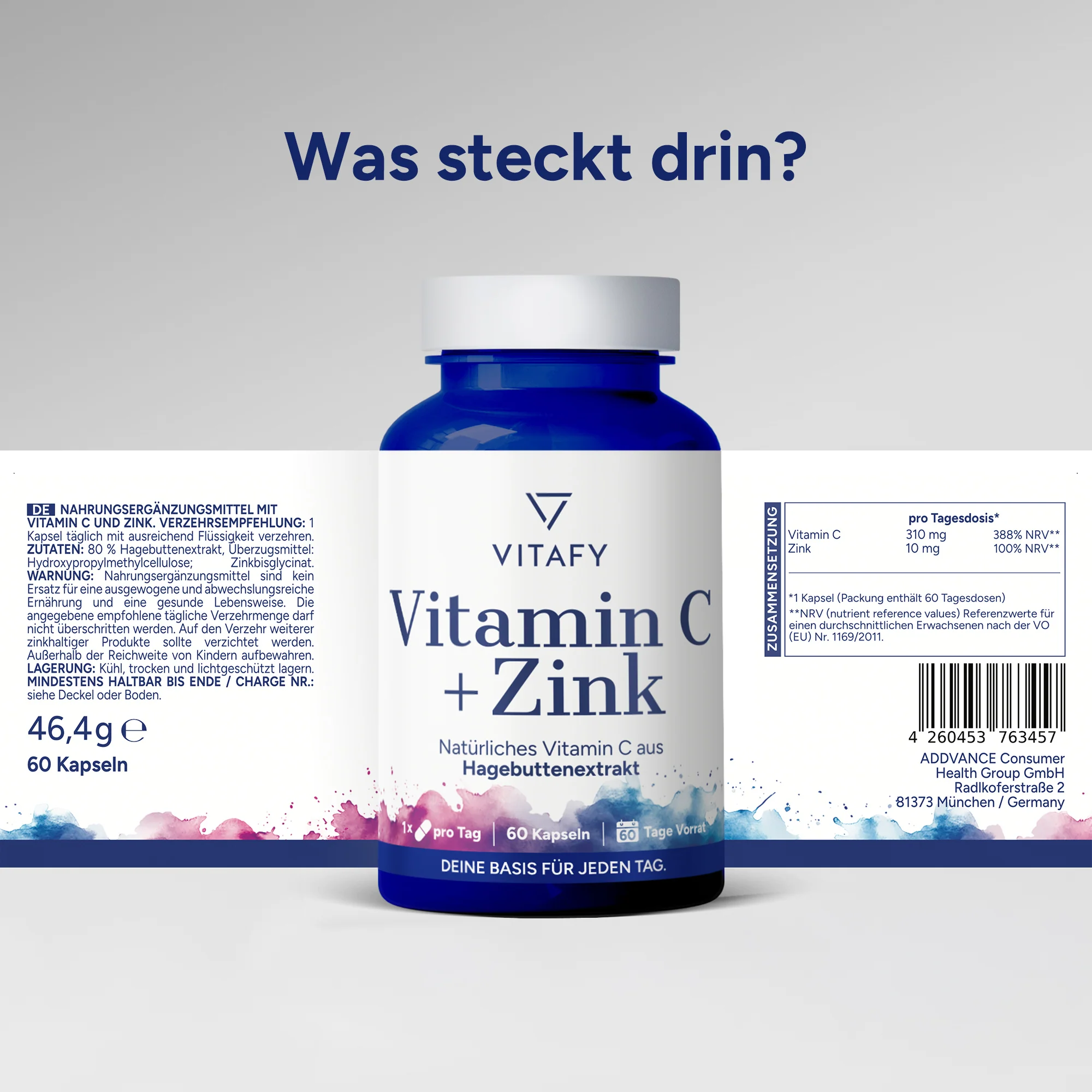 Vitamin C + Zink (60 Kapseln) - Image 6