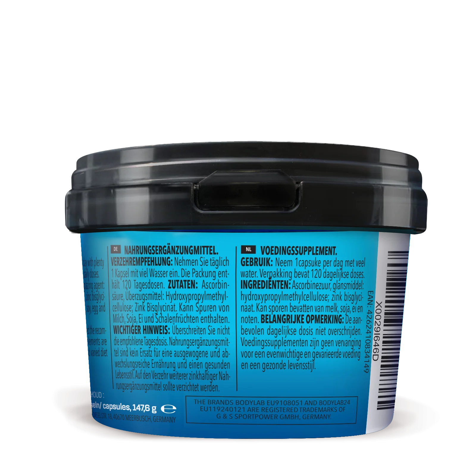 Vitamin C + Zinc (120 Kapseln) - Image 3
