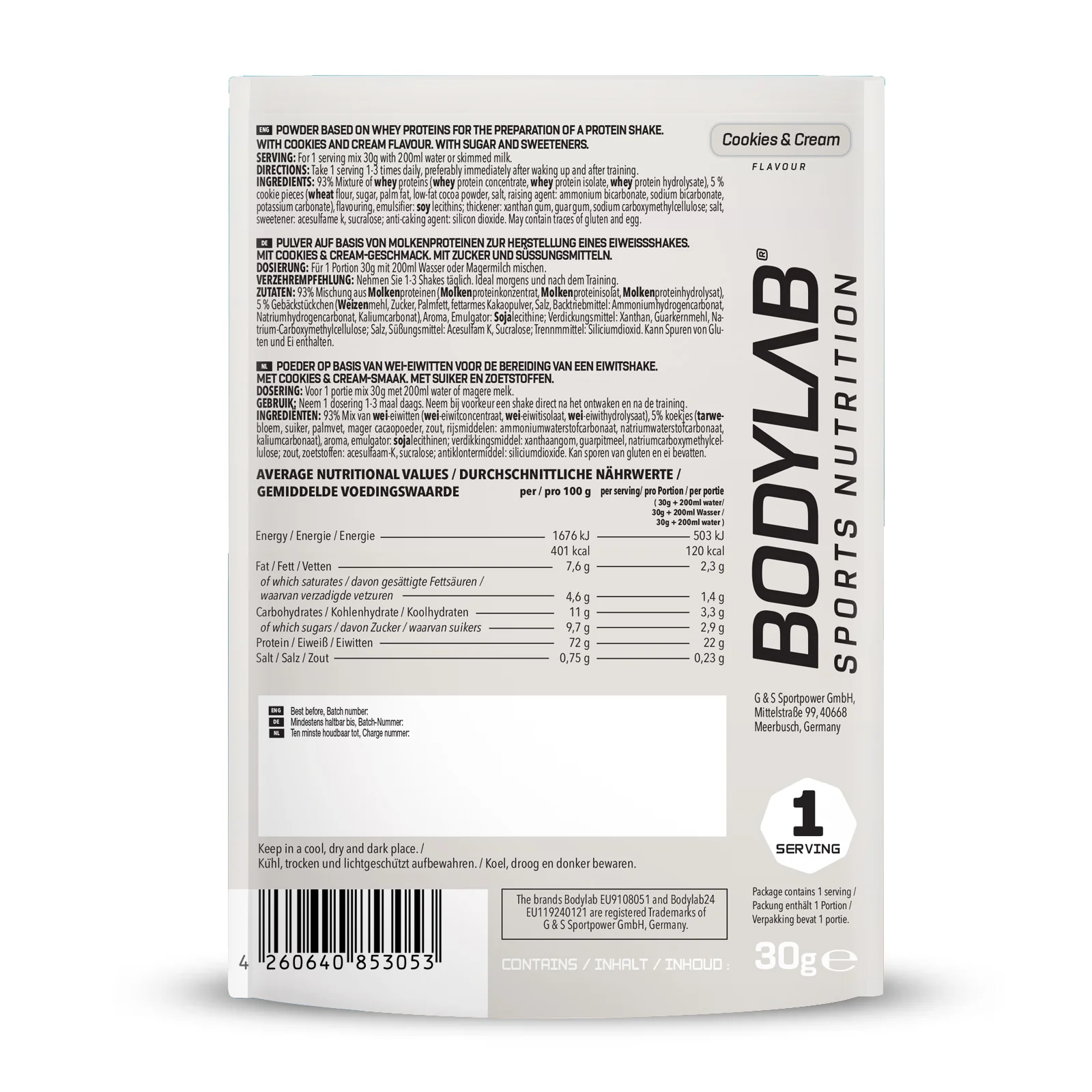 Whey Protein Probierboxen (8 Proben je 30g) - Image 12