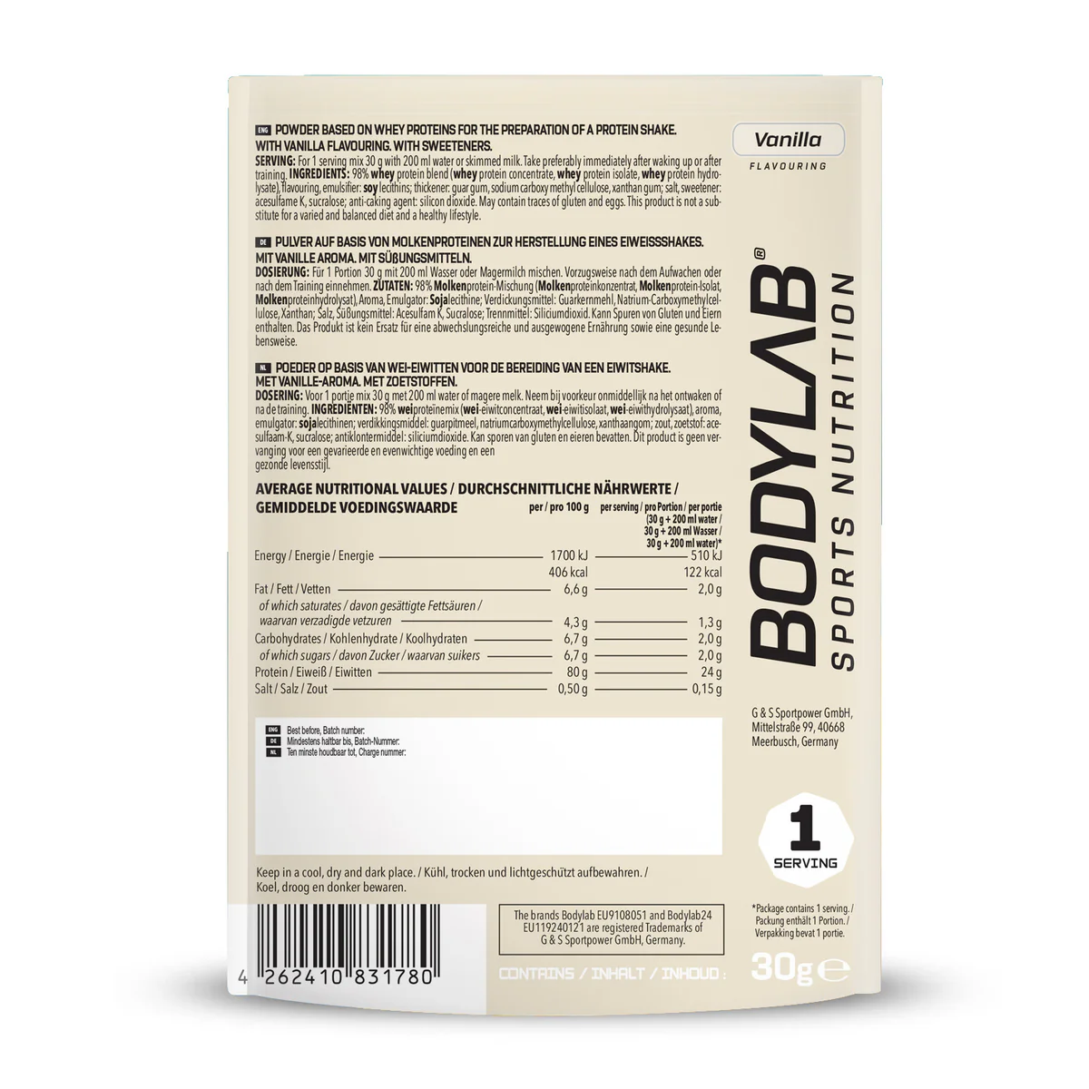 Whey Protein Probierboxen (8 Proben je 30g) - Image 48