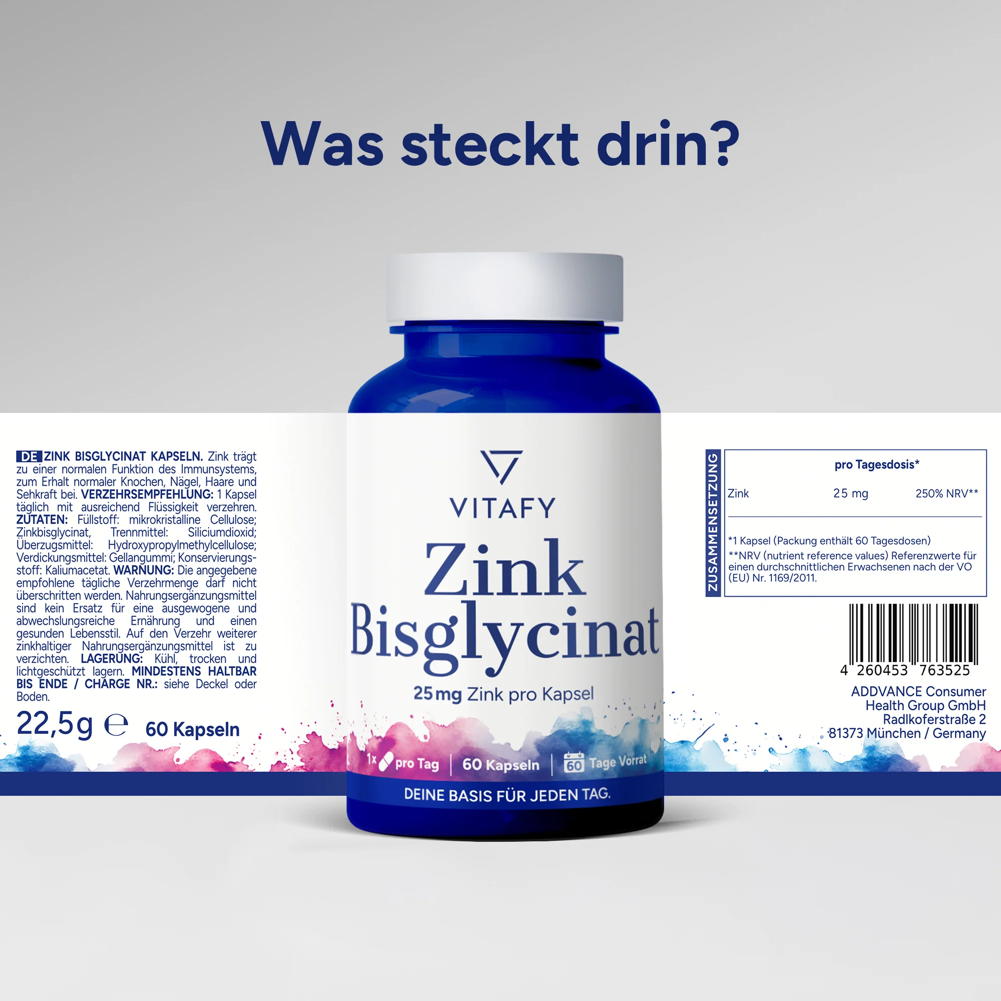 Zink Bisglycinat (60 Kapseln) - Image 6